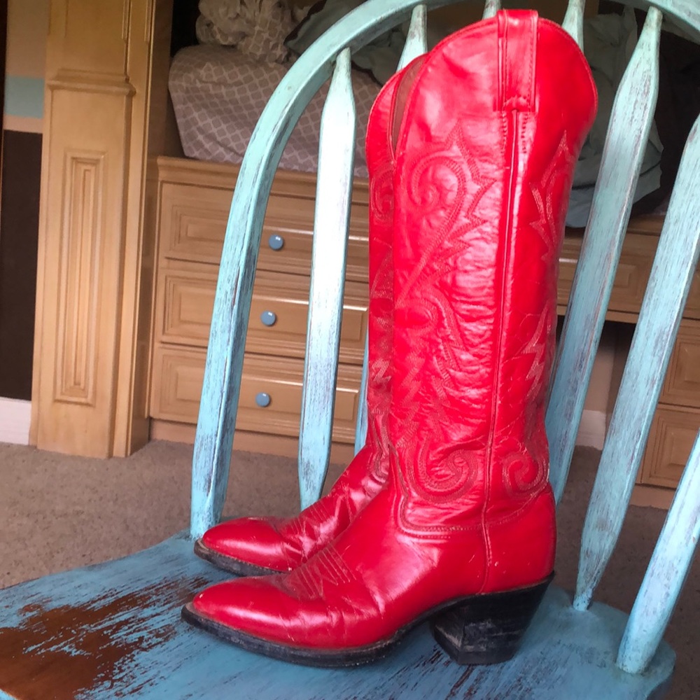Hondo SZ 6.5 Red Boots